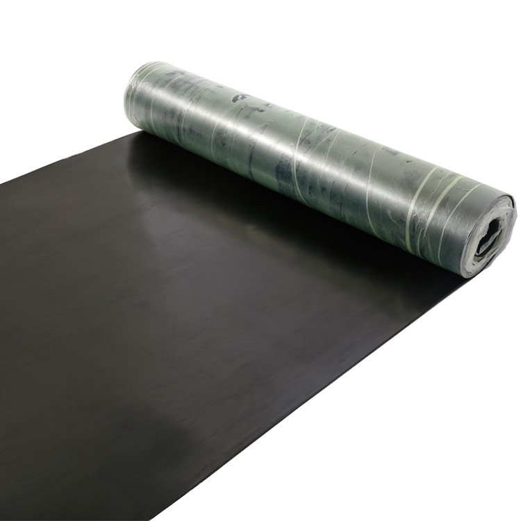 Wholesale industrial shock absorption black gym floor special insulating rubber sheet for power distribution room
