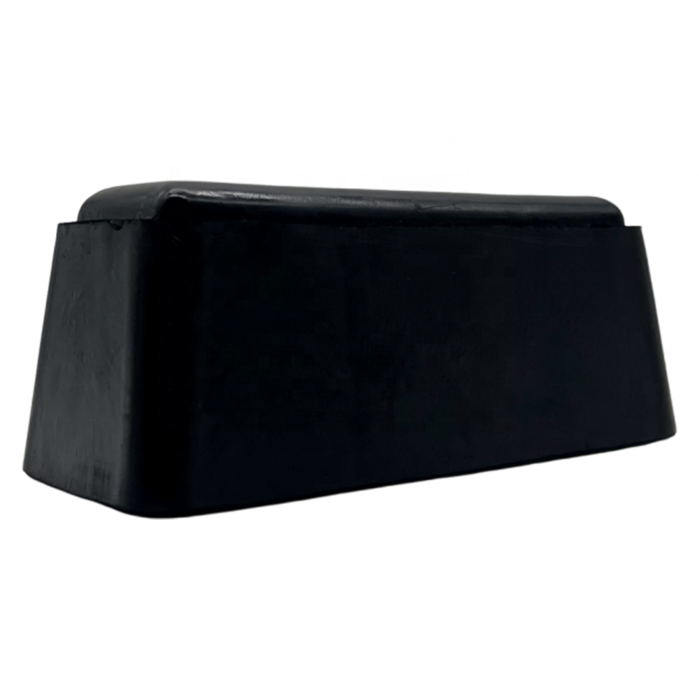 Customization Truck Trailers Rear Buffer Pad Rectangular Molded Rubber Buffer Bump Block Black Rubber Dock Bumpers
