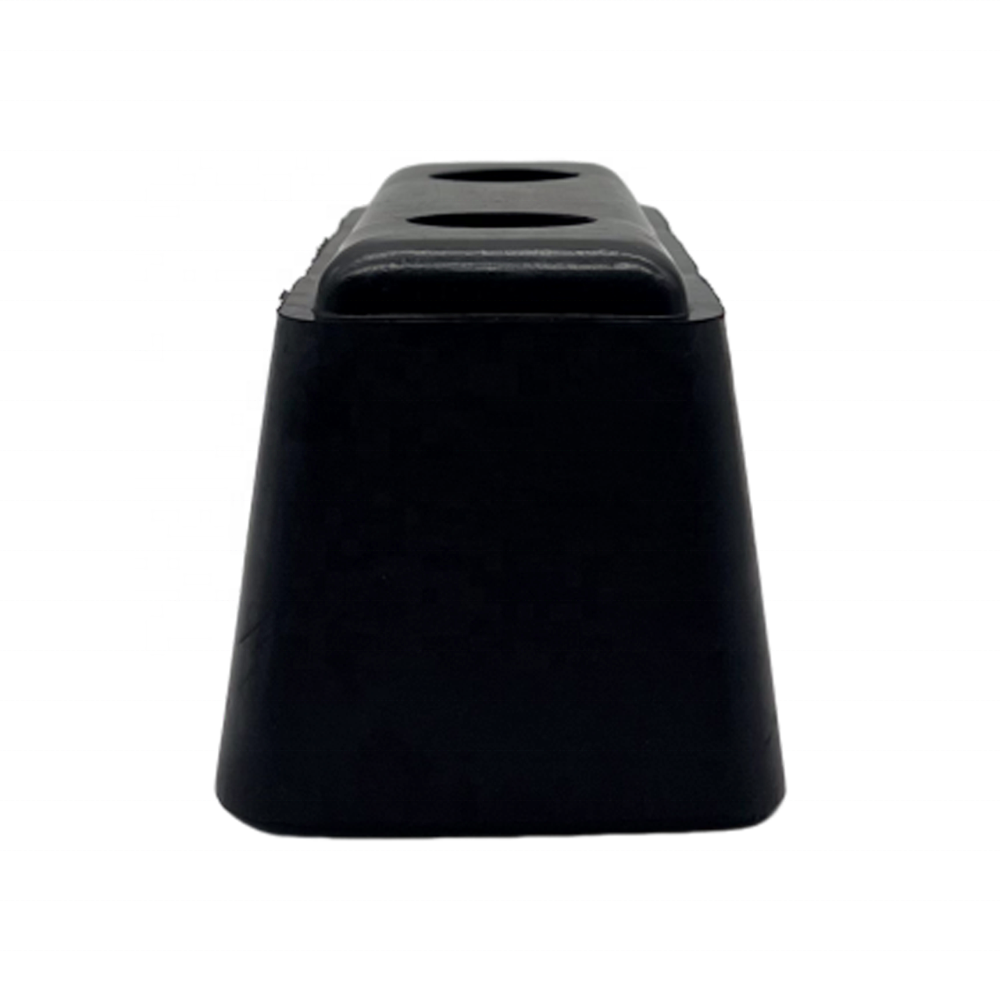 Customization Truck Trailers Rear Buffer Pad Rectangular Molded Rubber Buffer Bump Block Black Rubber Dock Bumpers