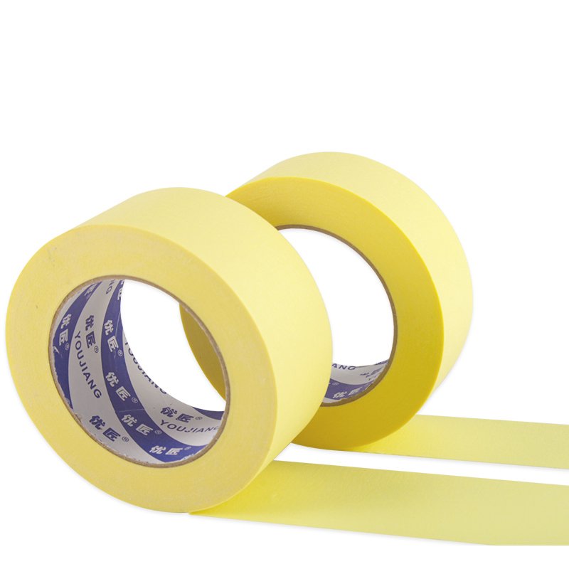 YOUJIANG Strongly sticky exterior wall spray paint Ruban De Masquag green outdoor Painter's Tape Painting paper masking tape