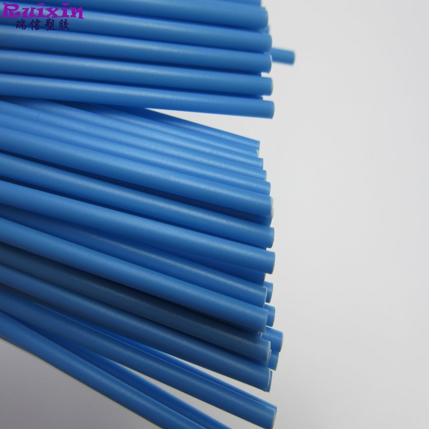 Thin stick small plastic rod 2mm diameter customized color short cutting