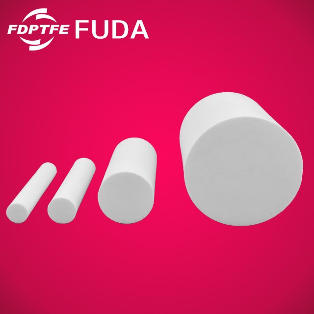 FUDA modified ptfe taflon ptfe raw material carbon filled graphite rod with more abrasion performance