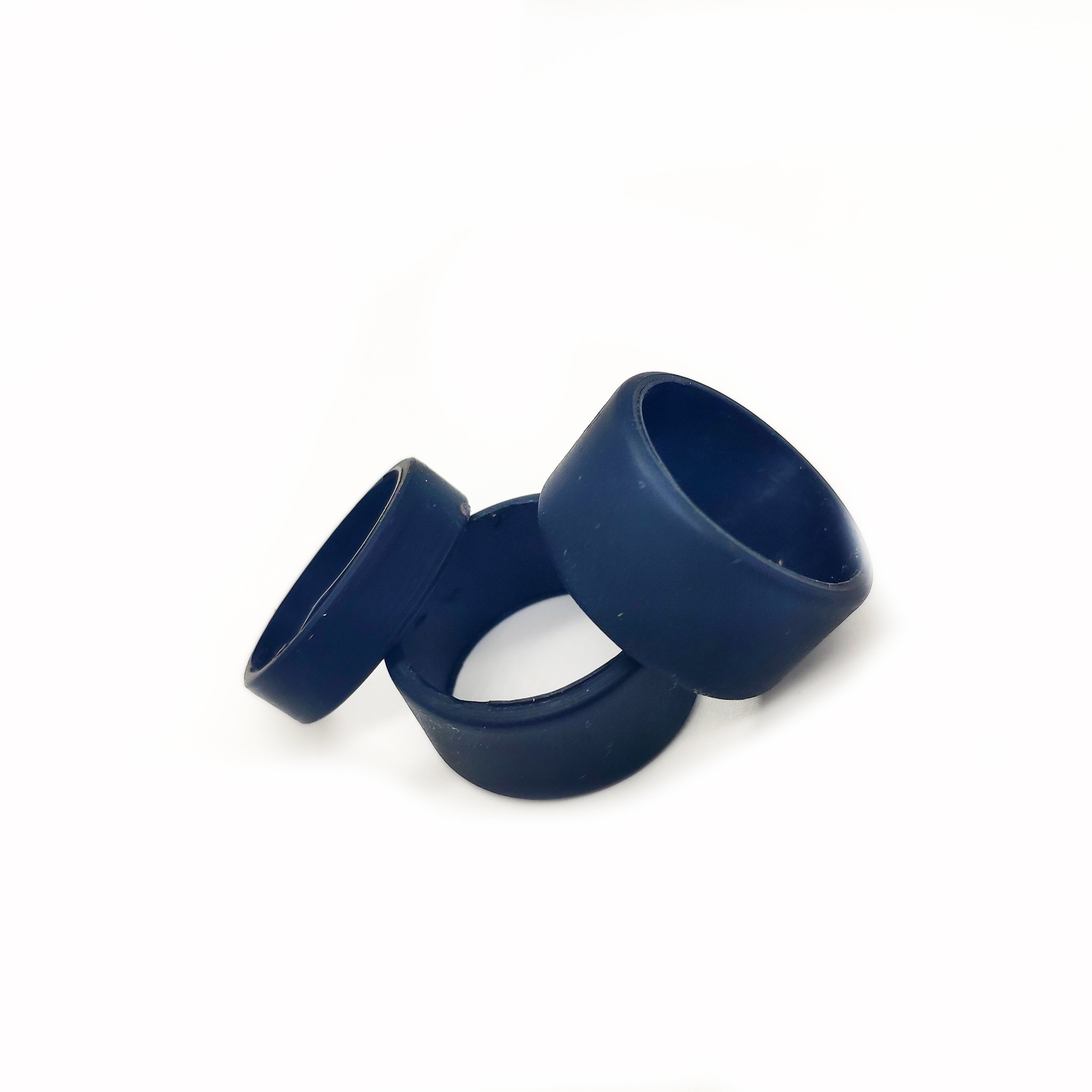 JF Eco-friendly custom promotion silicone rubber wedding ring band protectors bands silicone rings men