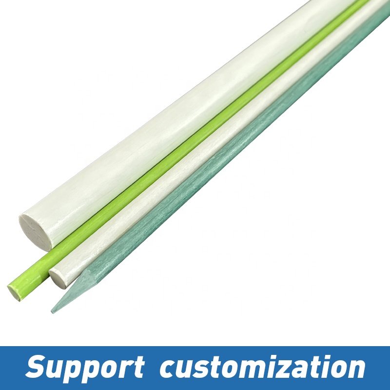 Customizable Epoxy Resin Smooth Fiber Glass Frp Wholesale Solid Tapered Fiberglass Rod