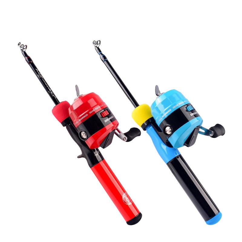 Children Fishing combo 1.2m/1.5m Spinning and Baitcasting Children Fishing Rod Fishing Rod for Kids