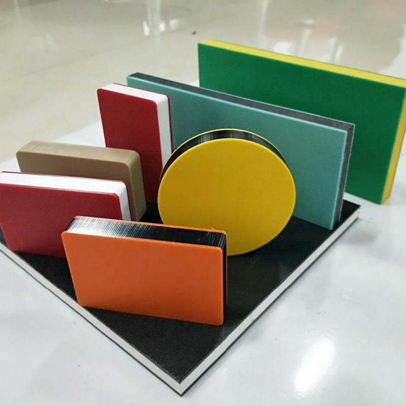 Factory custom Dual color colorcore HDPE plastic sheet playground PE300 board sign board