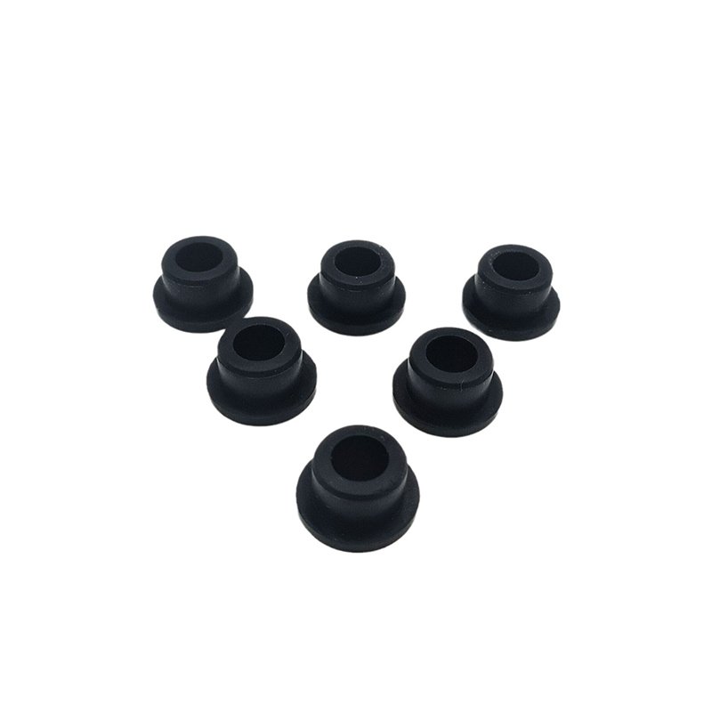 Custom Automotive High-Temperature Dotted Silicone Rubber Stopper Molding and Cut to Seal for Vents and Hoses