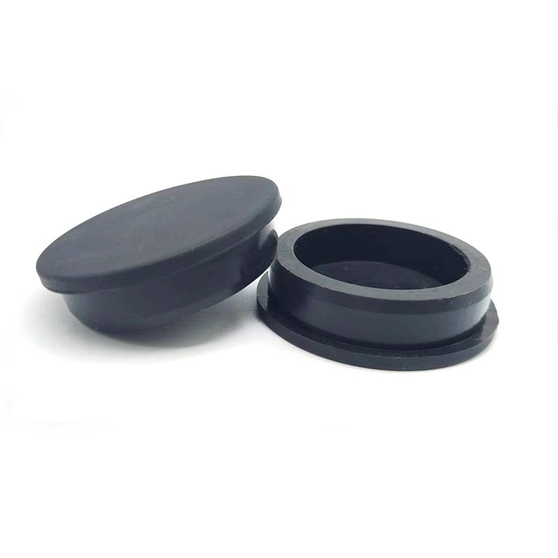 Custom Automotive High-Temperature Dotted Silicone Rubber Stopper Molding and Cut to Seal for Vents and Hoses