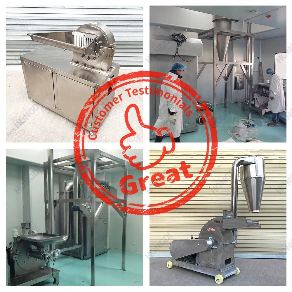 Tooth and Claw Grinding Spices Grain Wheat Dried Chillies Grinding Stainless Steel Pulverizer