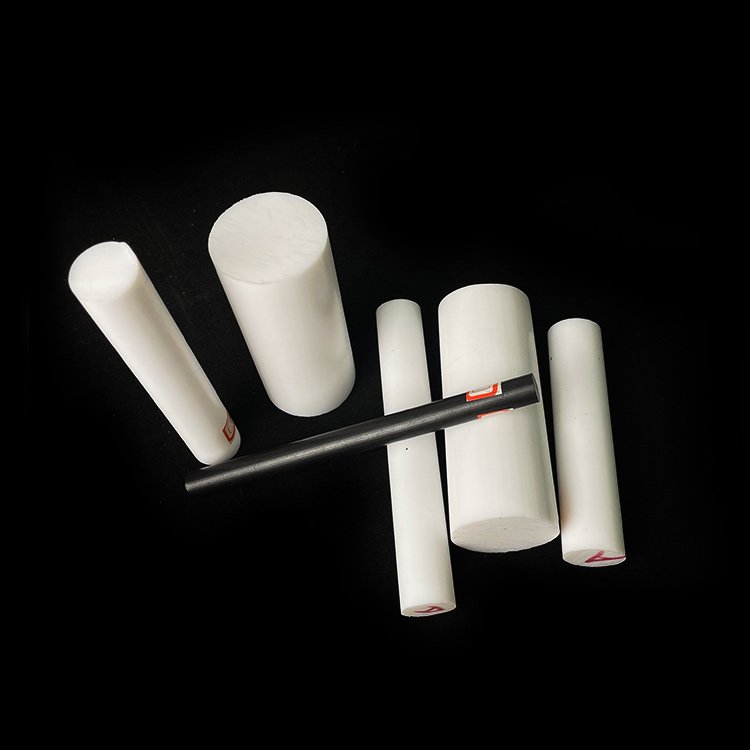 High Temperature Resistant White Solid Plastic Rod Heat Resistant Ptfe Bar