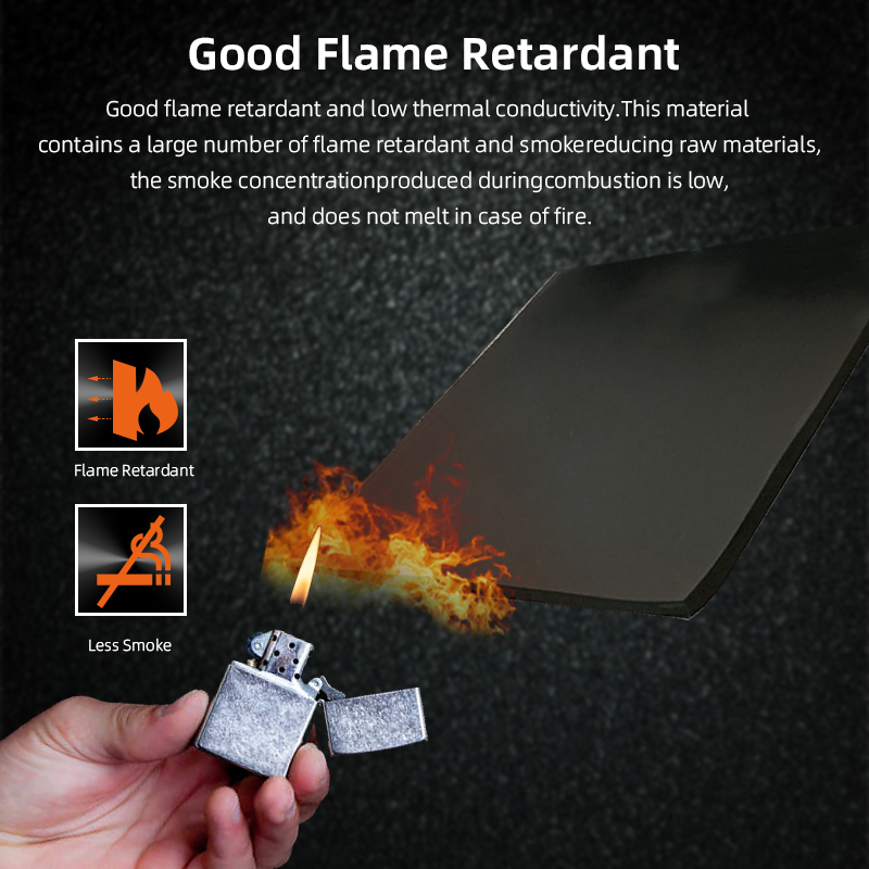 manufactured for both commercial and industrial use durable rubber foam insulation sheets fireproof and waterproof properties