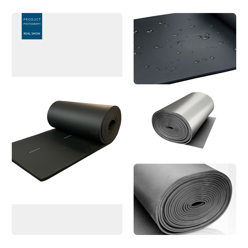 manufactured for both commercial and industrial use durable rubber foam insulation sheets fireproof and waterproof properties