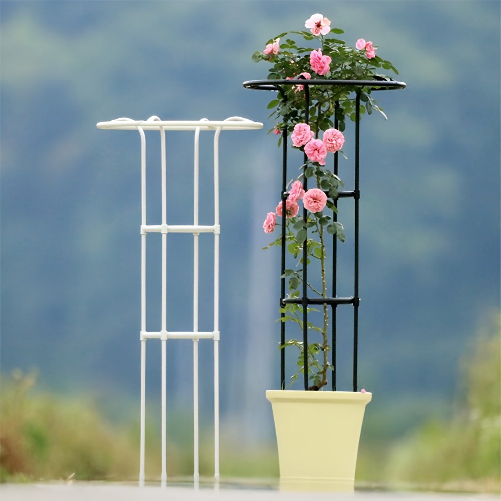 210*70CM Assembled umbrella shaped flower climbing rack rose cucumber pumpkin vine plant vegetables bracket rod gardening tools