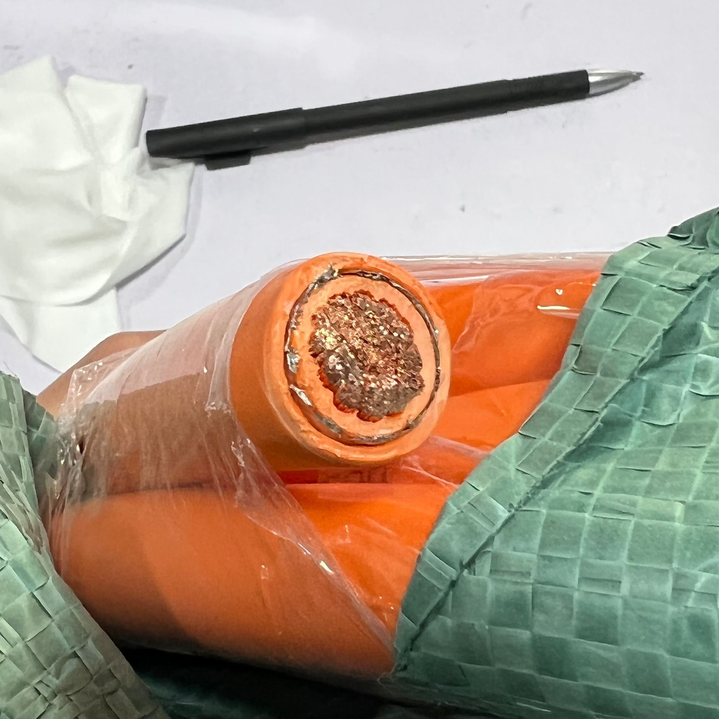 HV Shielded Cable High Voltage XLPE/XLPO Single-Core Copper Cable 95mm2