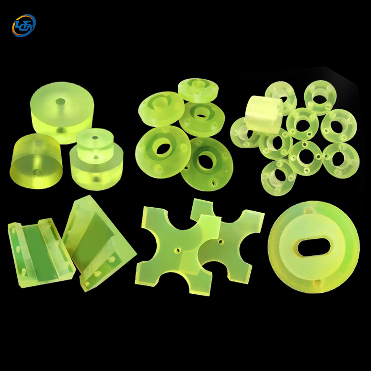 Urethanes Rubber Pad PU Injection Molding Parts Products Longcheng Wholesale Wear Resistance Polyurethane Special-shaped Rubber
