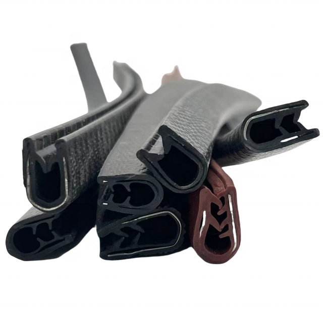 Factory PVC U profile rubber car sealing rubber strip Automotive car door edge trim decorative protection sealing strip