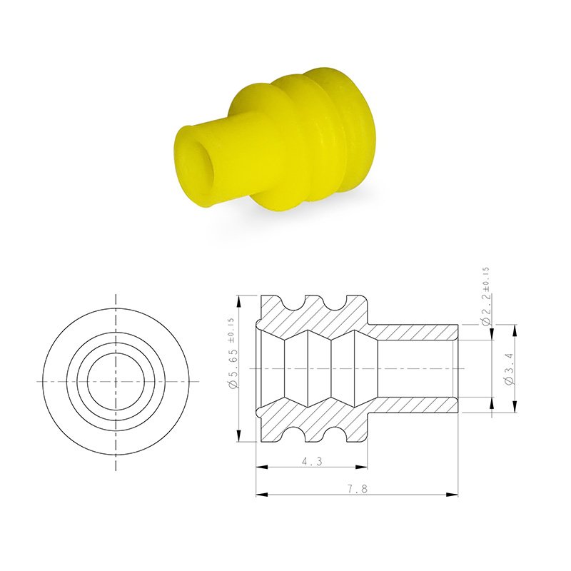 963292-1 Automobile connectors, automobile seals and blind plug