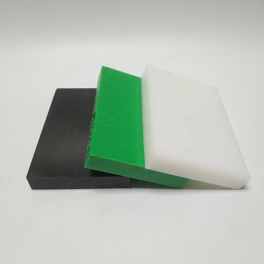 White PE rod 20-500mm polyethylene block pe sheet extruder plastic sheet