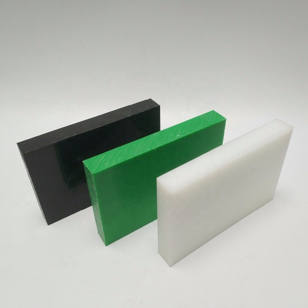 White PE rod 20-500mm polyethylene block pe sheet extruder plastic sheet