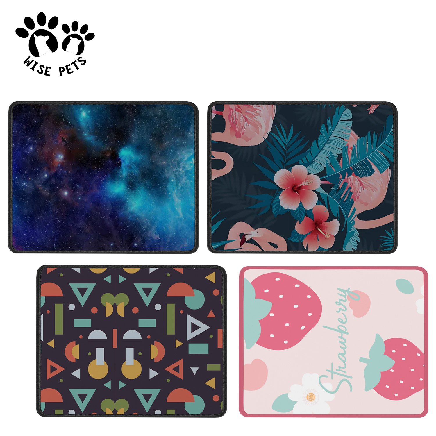 Sublimation mouse mat blanks custom large size transfer heat press printed neoprene rubber mousepad plain blank mouse pads