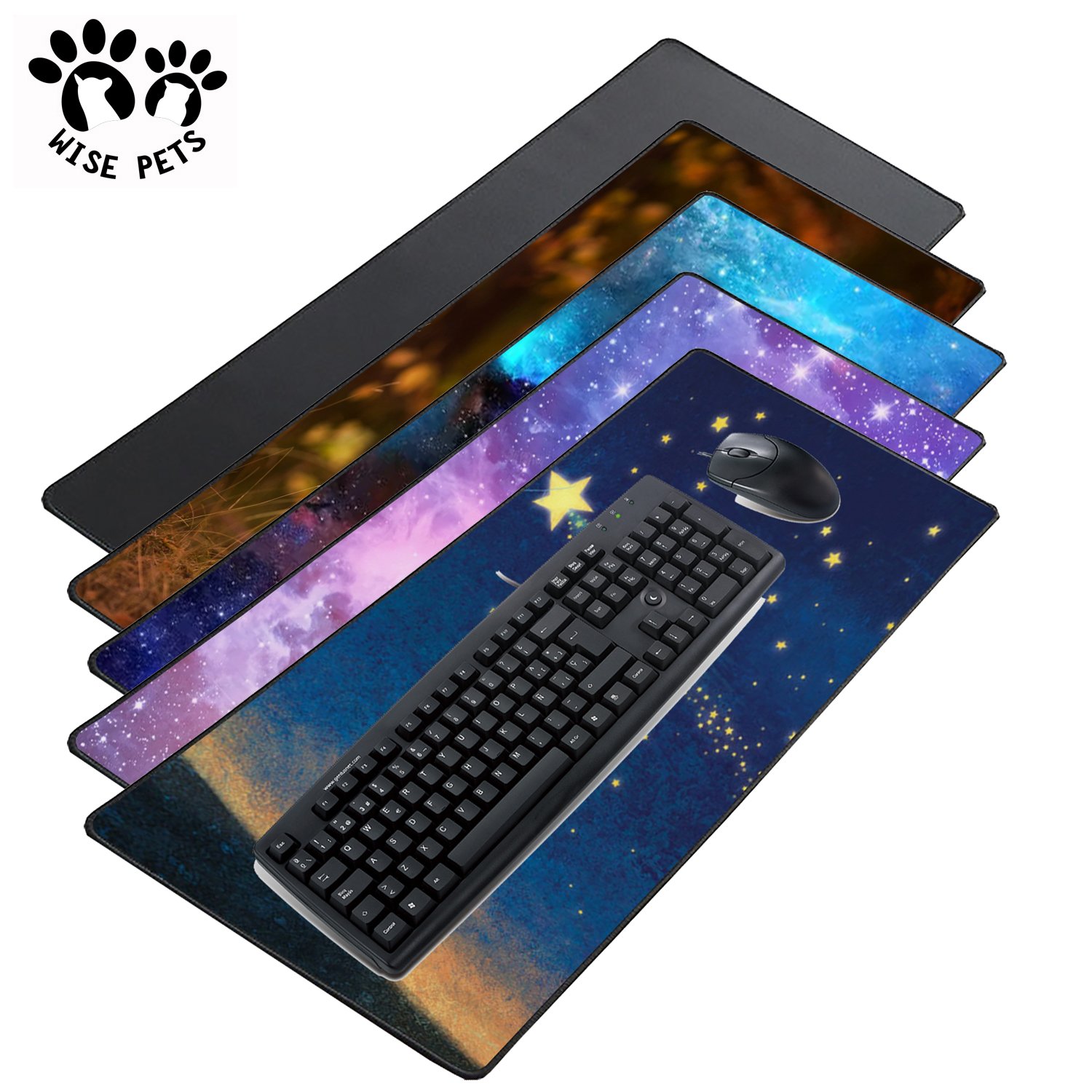 Sublimation mouse mat blanks custom large size transfer heat press printed neoprene rubber mousepad plain blank mouse pads