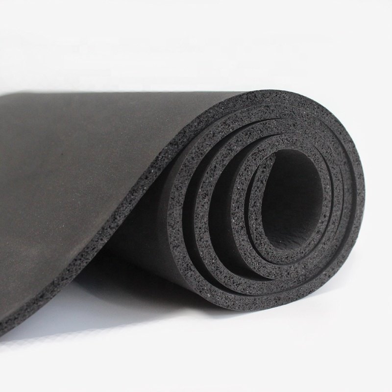 Manufacture Various Silicon Foam Rubber high temperature silicone foam sheet roll wear resistance for sealing