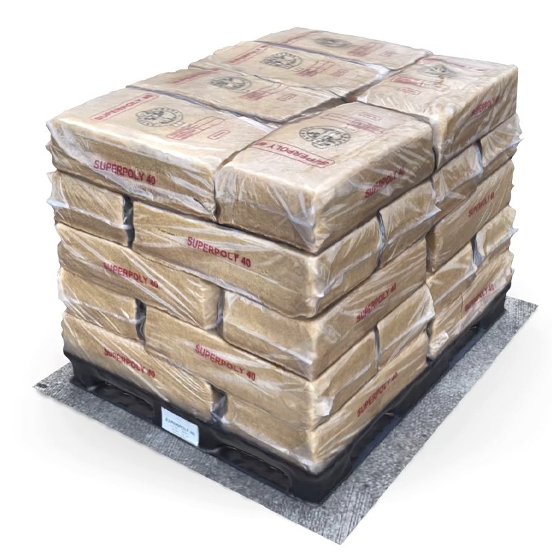 High Strength Natural SUPERPOLY 40 Dry Rubber Good To Extruded Stock for Molded Mechanicals