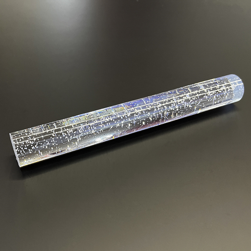 Solid Plastic Polycarbonate Acrylic Tube Clear Pipe Stick Rod Transparent 25mm 30mm 40mm Light Bar High Strength PMMA Round Rod