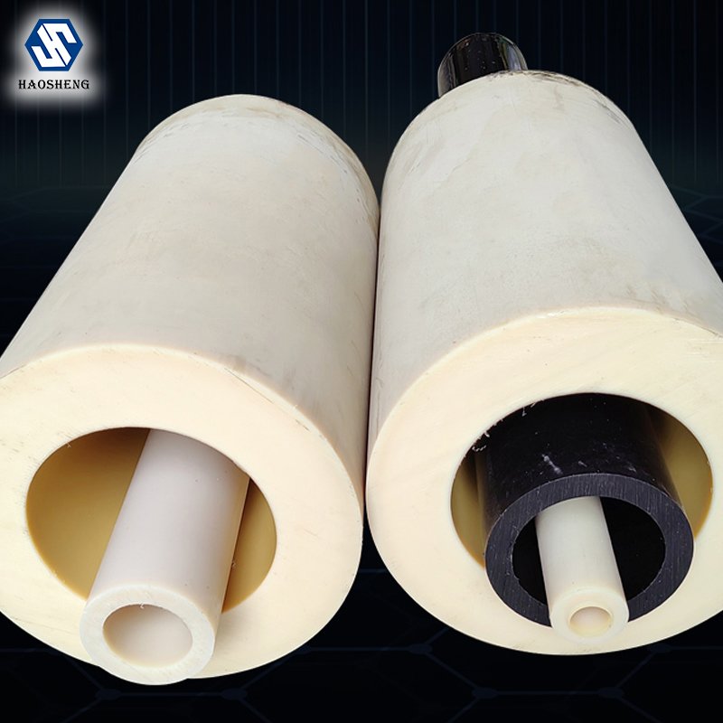 China Factory Supply Plastic Pa6/Pp/Mc ABS Pipes Black and white custom color and size plastic PA6 PA Nylon plastic Tube