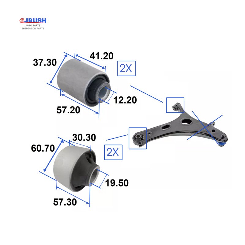Front Lower Control Arm Bushing For Subaru XV Impreza Legacy Liberty Outback Forester Bushings