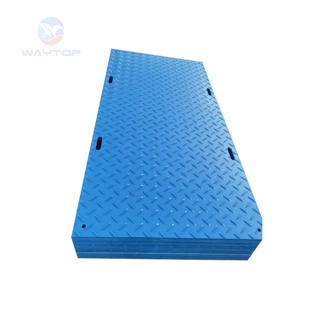 Plastic Sheets for Track Road & Road Protection 4x8 HDPE Temporary Ground Protection Mat