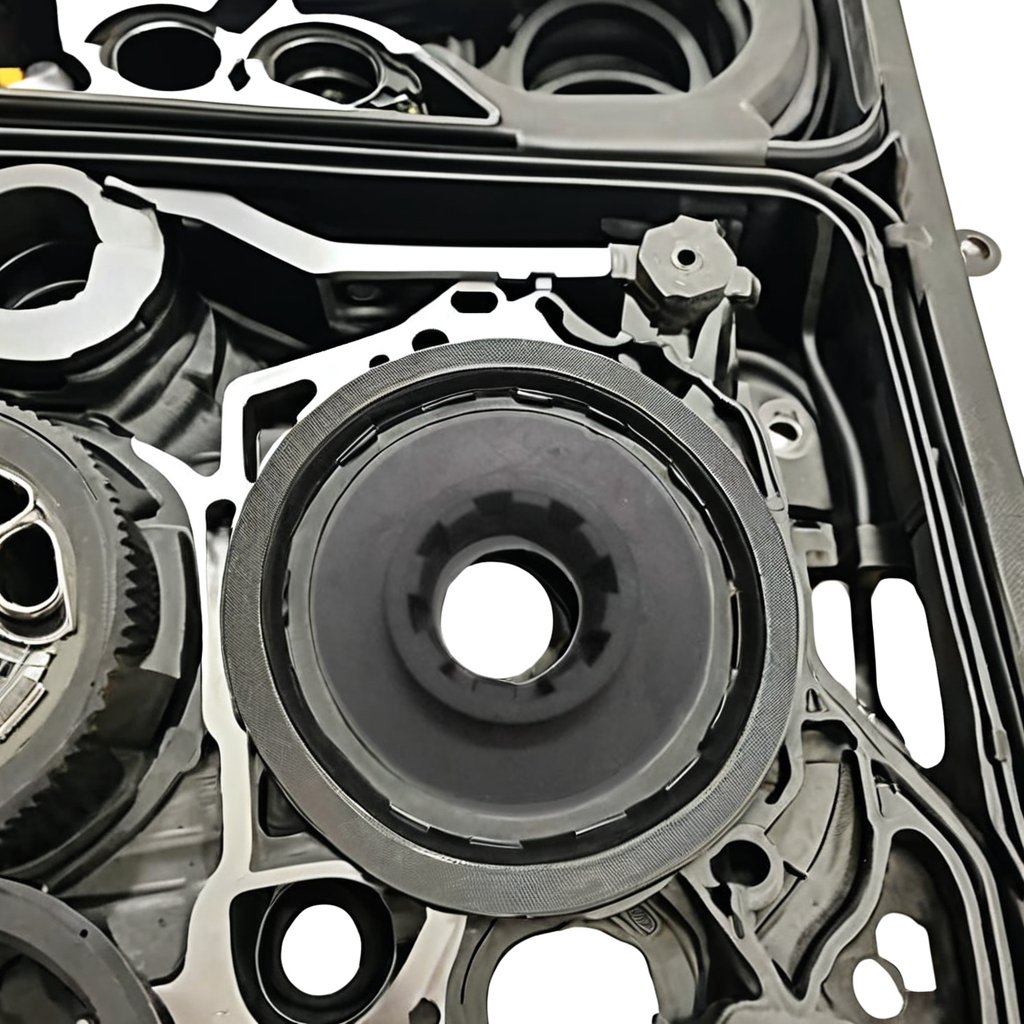 Dual Engine Automotive Rubber Components Water Tank Fixer Including Rubber Sleeve and Pad