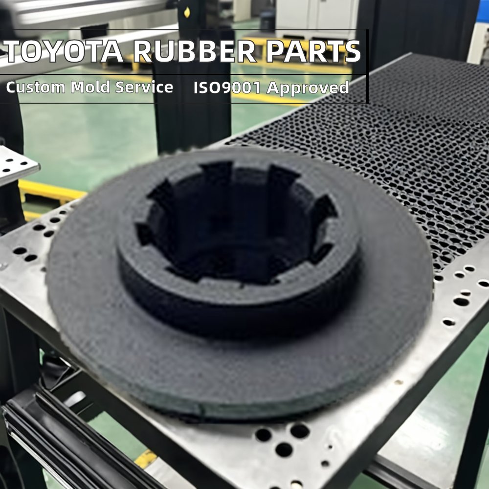 Dual Engine Automotive Rubber Components Water Tank Fixer Including Rubber Sleeve and Pad