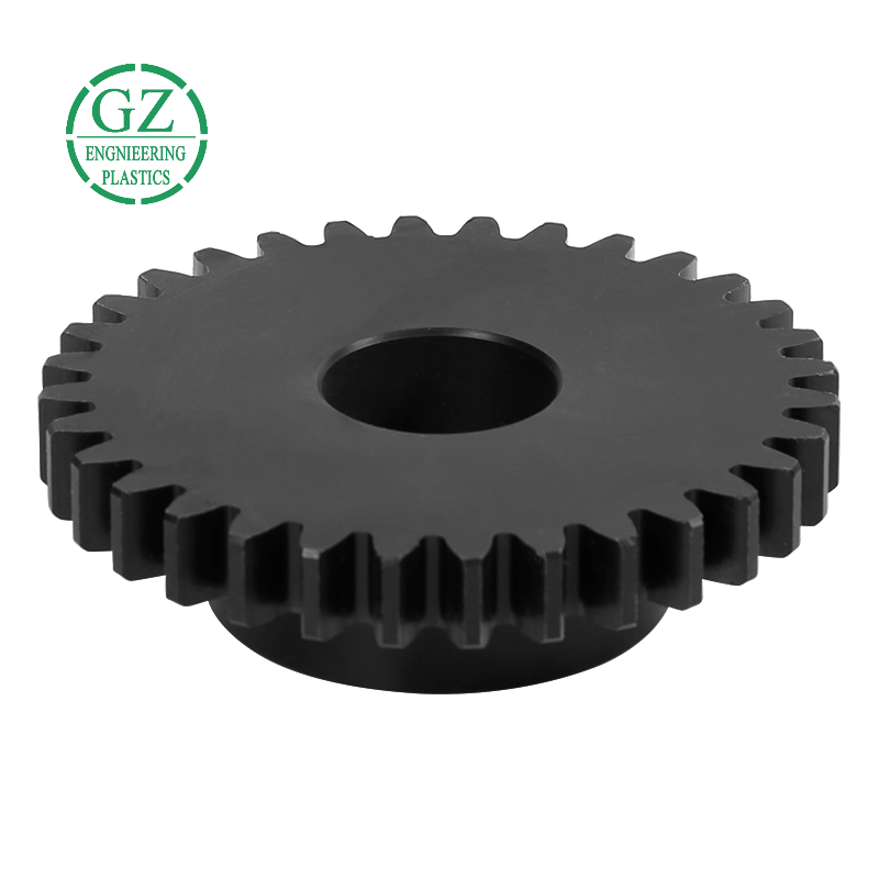 custom made machined mold wheel gear wear resistance high performance plastic compound peek gear