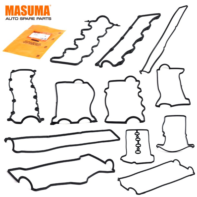 GC-1008 MASUMA Automotive Parts rubber valve cover gaskets 11213-15071 11213-15070 11213-02030 for MITSUBISHI ASPIRE AT190