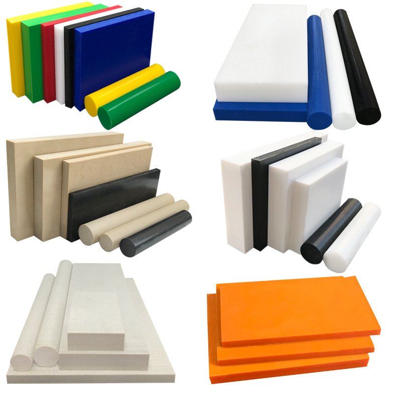 Casting Extrusion Pa6 Pa66 Nylon Round Bar Nylon Bushing Low Friction Engineering Plastic Bar