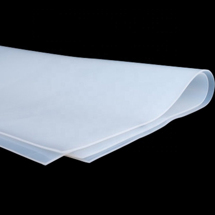 Food Grade Silicone Rubber Sheet High Temperature Heat Resistant Transparent Mat Pad Cushion Eco-Friendly Factory 1000*1000*1MM