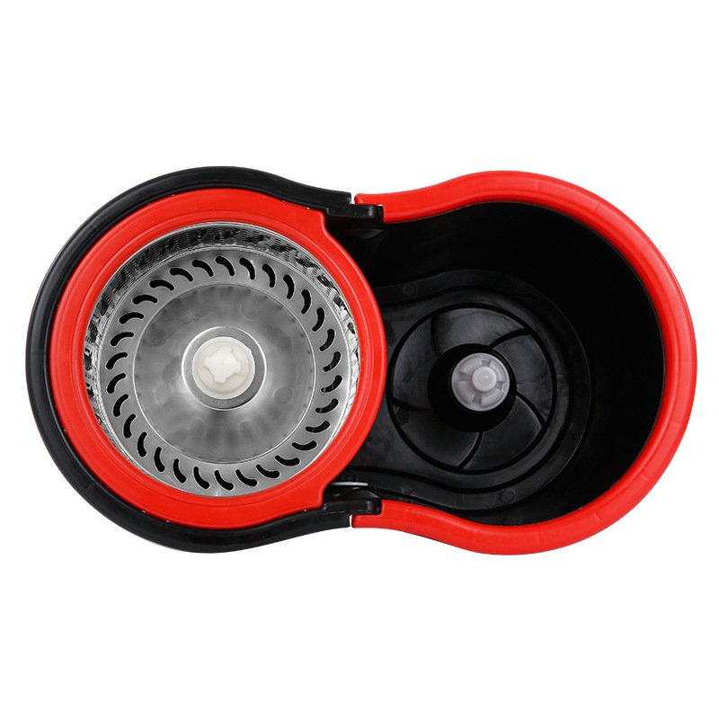 Hot Selling Mops Floor Cleaning Absorbent Stick Handle Rotating Mop Set With Plastic Mop Bucket