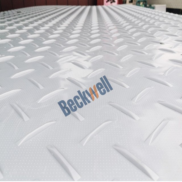 Factory direct Sale HDPE Temporary Trackway Pathway Roadway Access Ground Protection Mats Bold Diamond Cleat Cut to Size