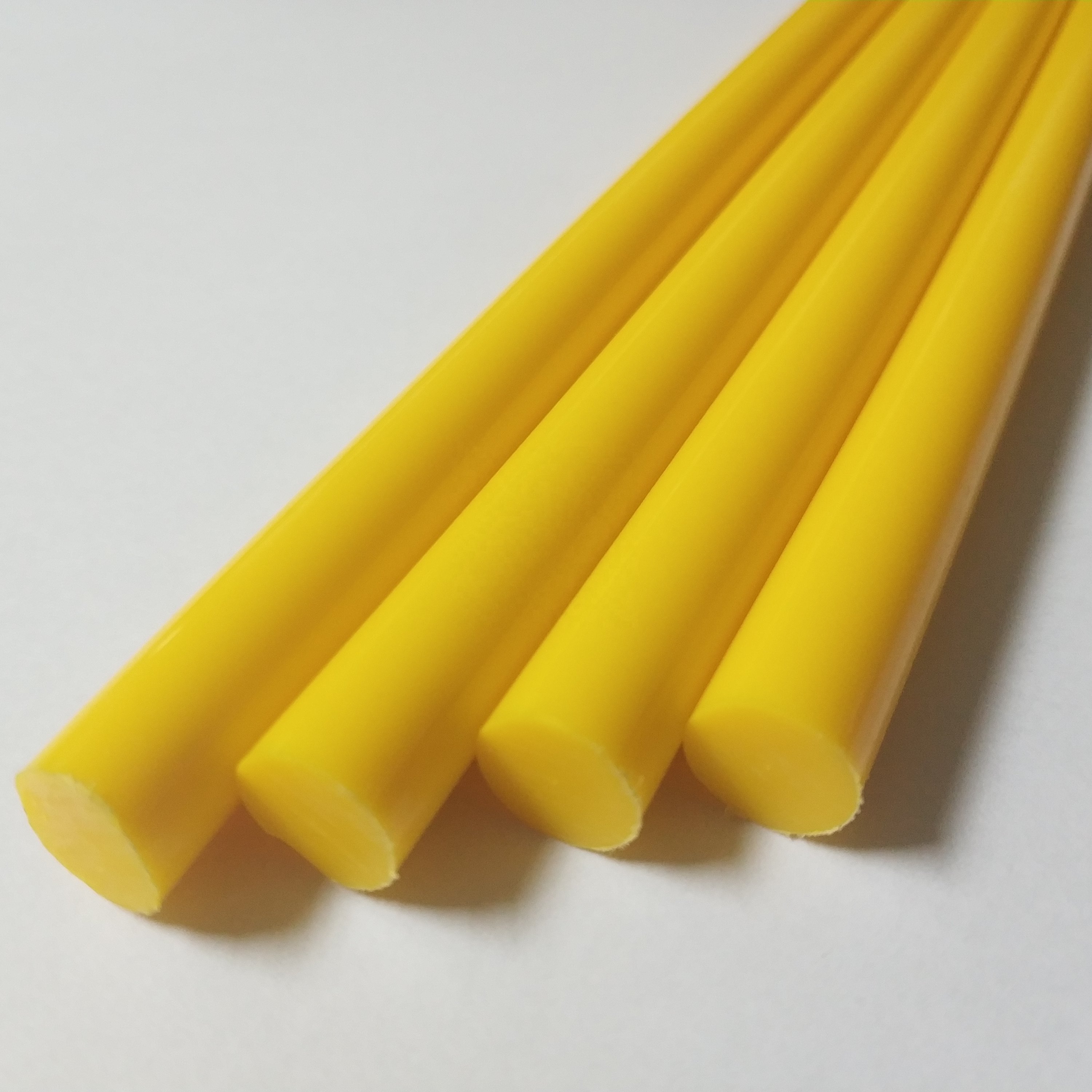 color polyacetal rod delrin rodpom rod red green blue yellow