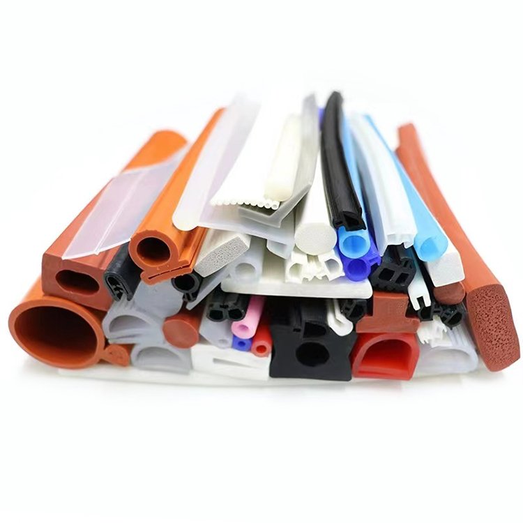 Hot sale Silicone Rubber Mass Production silicone foam door sealing strip