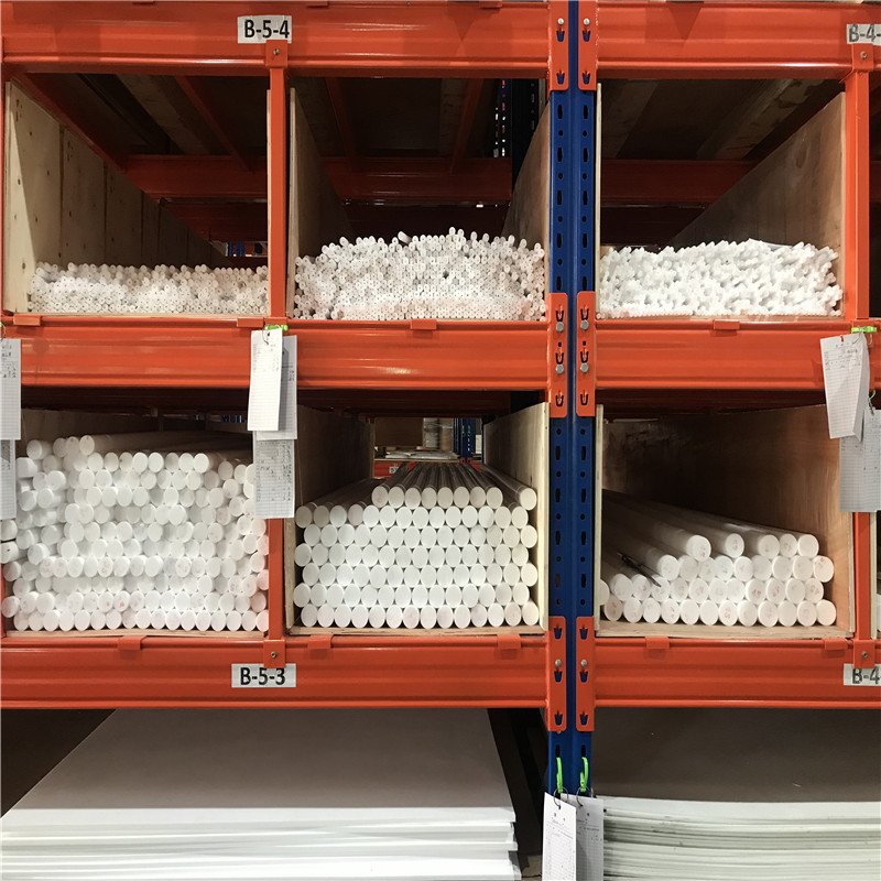 factory custom plastic stick chemical resistant fluoroplastic white extruded ptfe rod glassfiber filled ptfe plastic rod