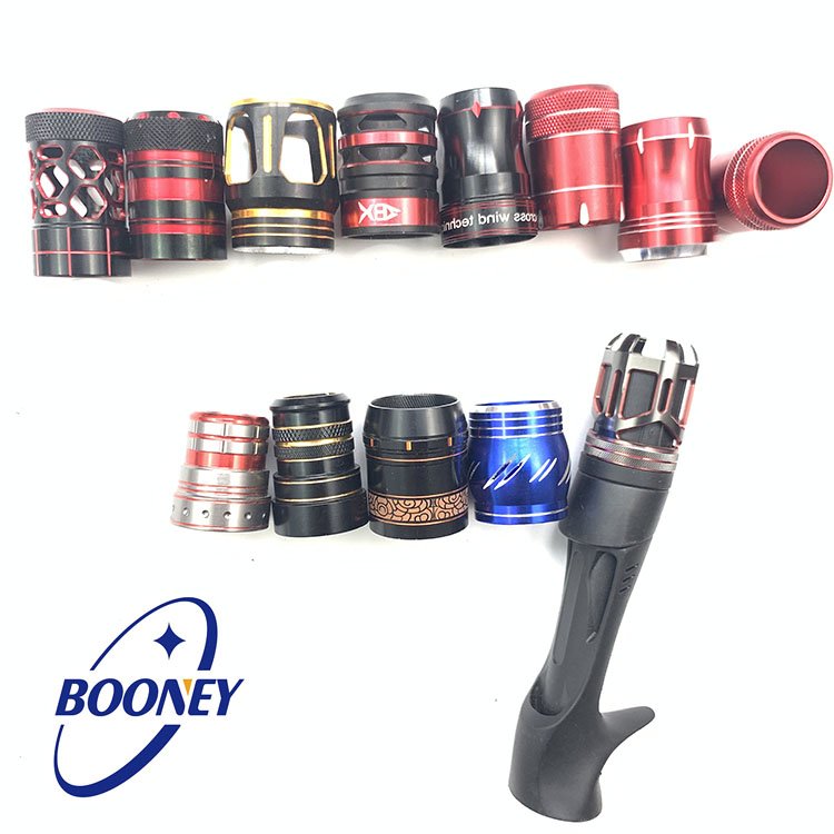 Booney fishing rod building components diy fishing rod AL reel seat crown fishing rod winding check