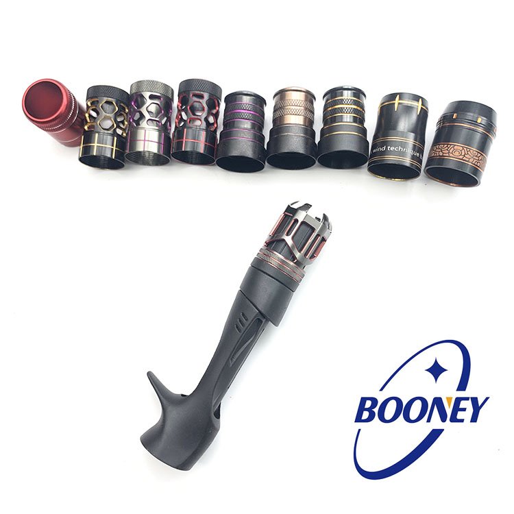 Booney fishing rod building components diy fishing rod AL reel seat crown fishing rod winding check