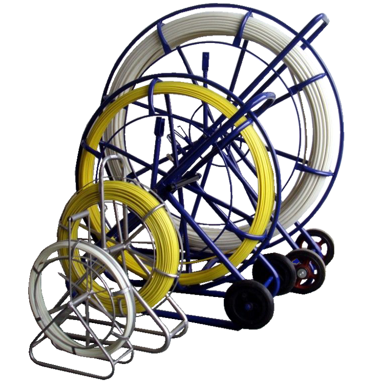High strength fiberglass push pull rod/Cable Laying Tools Fiber Snake Duct Rodder/ Manufacturer Fiberglass Cable Push Puller