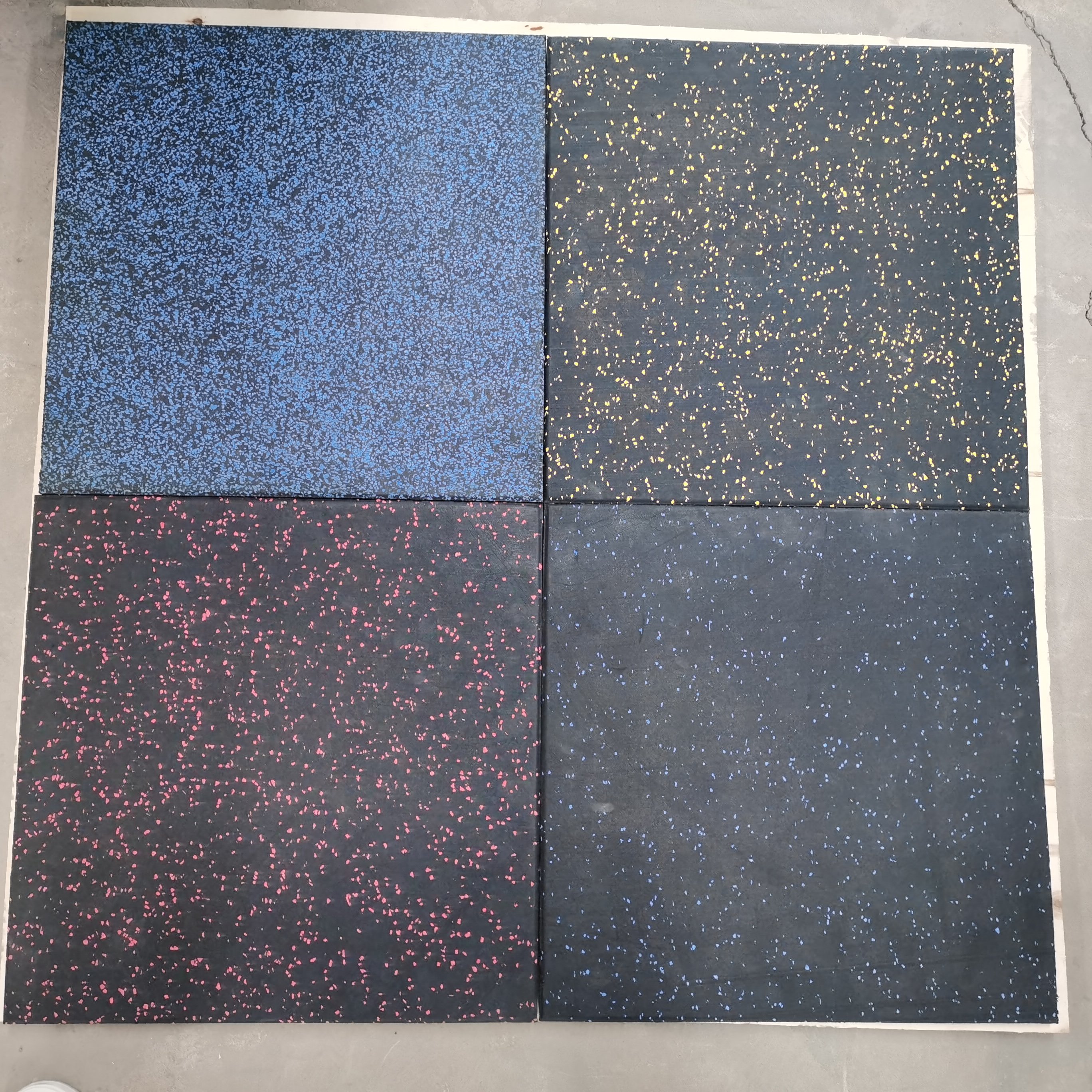 High quality natural latex rubber sheet flooring tile