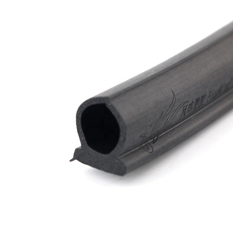 FM Hot Selling OEM Black EPDM TPE Rubber Sealing Strip Wear Resistant Rubber Strip for Automotive