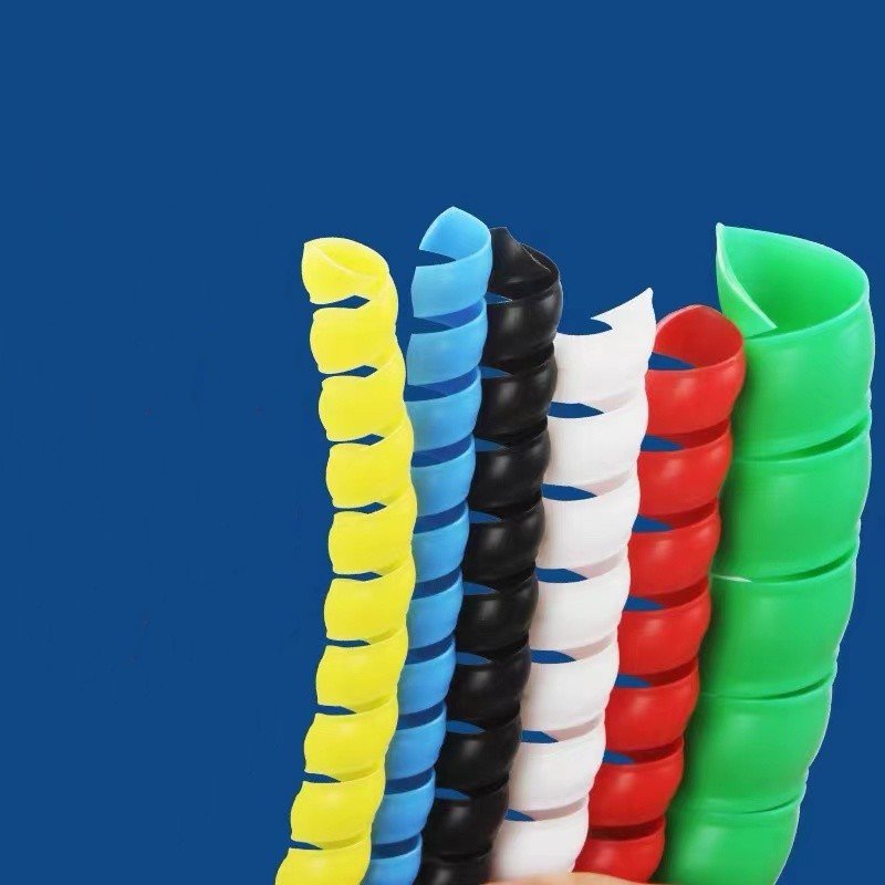 High Quality Protective Spiral Hose Guard Plastic PP Polypropylene Hydraulic Hose Protection Wrap