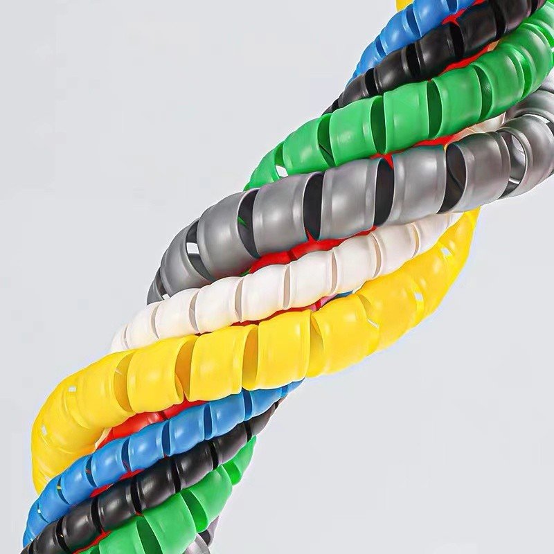 High Quality Protective Spiral Hose Guard Plastic PP Polypropylene Hydraulic Hose Protection Wrap