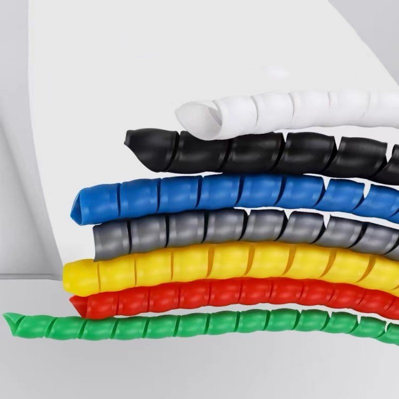 High Quality Protective Spiral Hose Guard Plastic PP Polypropylene Hydraulic Hose Protection Wrap